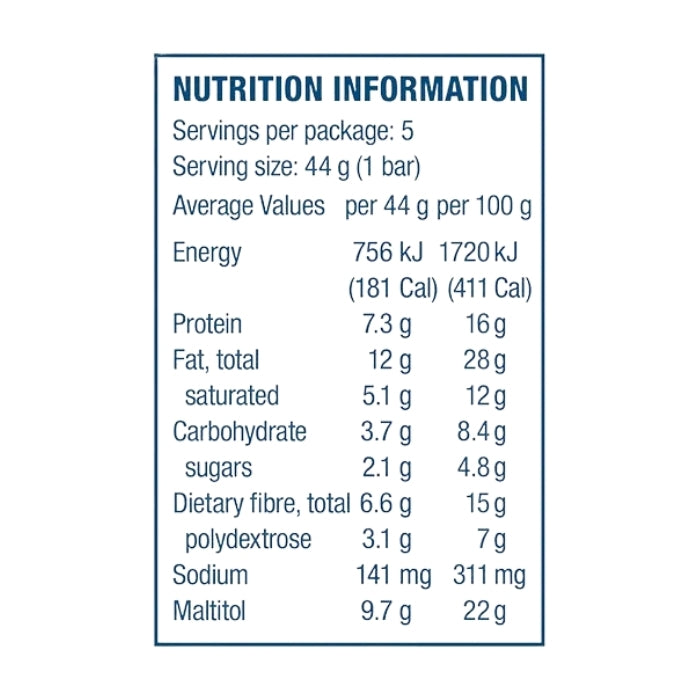 Atkins Caramel Chocolate Nut Roll Protein Snacks 5x44g x2