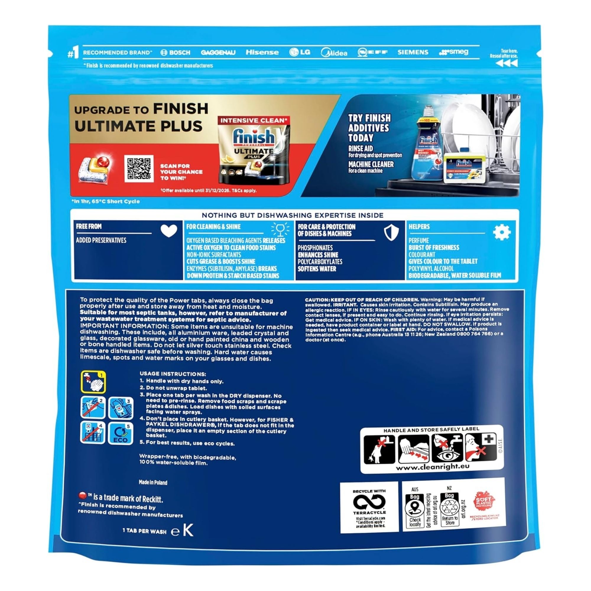 Finish Power Fresh x 122 Dishwasher Tablets