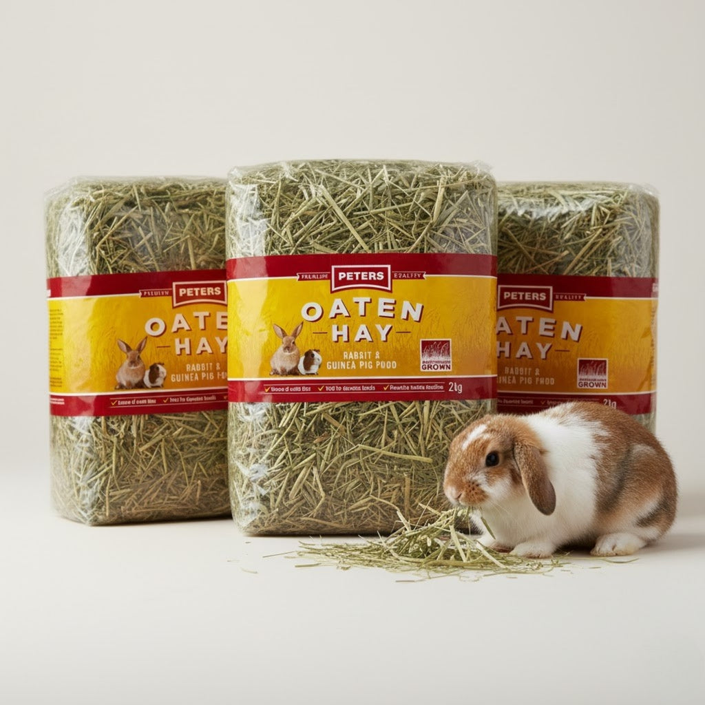 Peters Oaten Hay 2kg x3