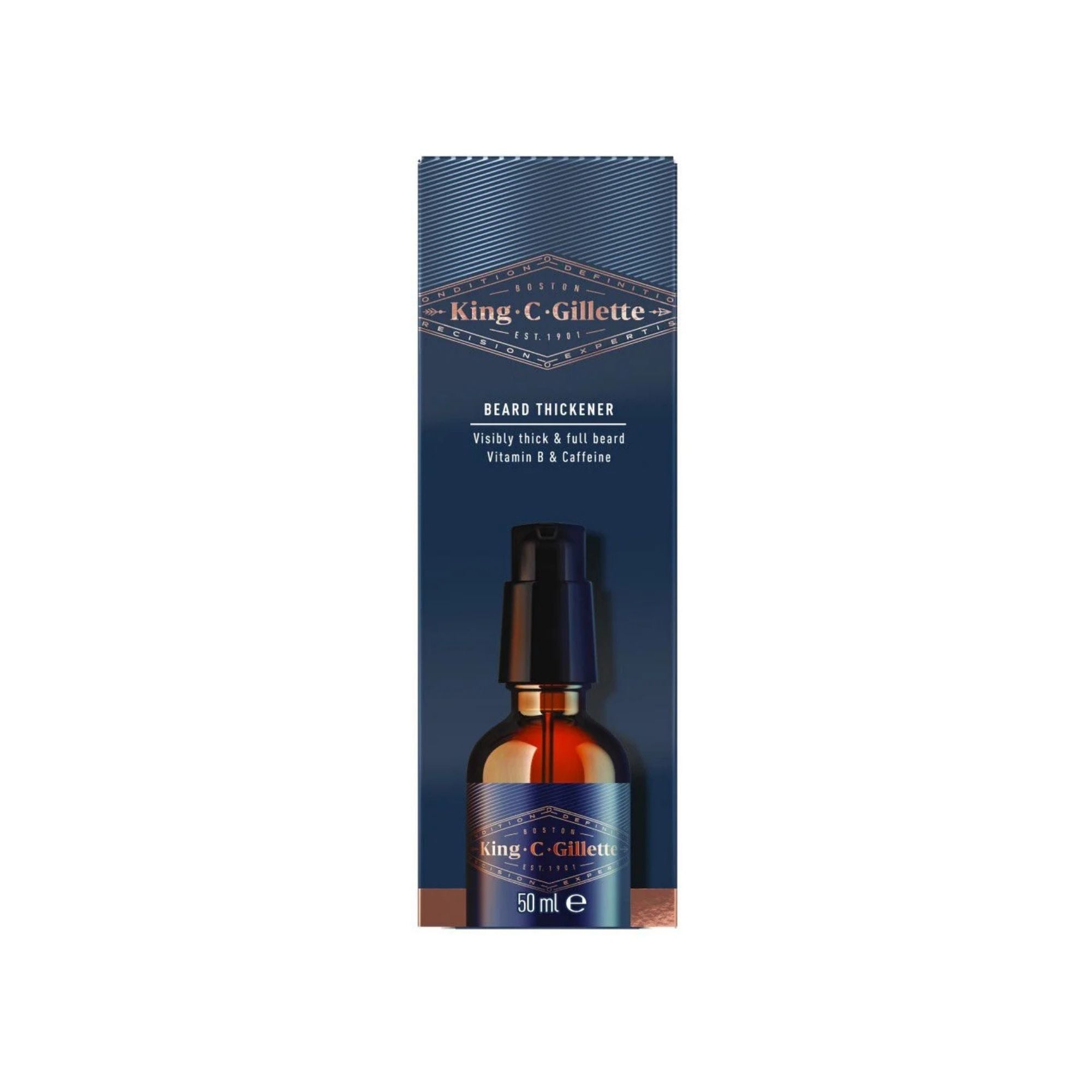 King C. Gillette Beard Thickener 50mL – 3 Pack