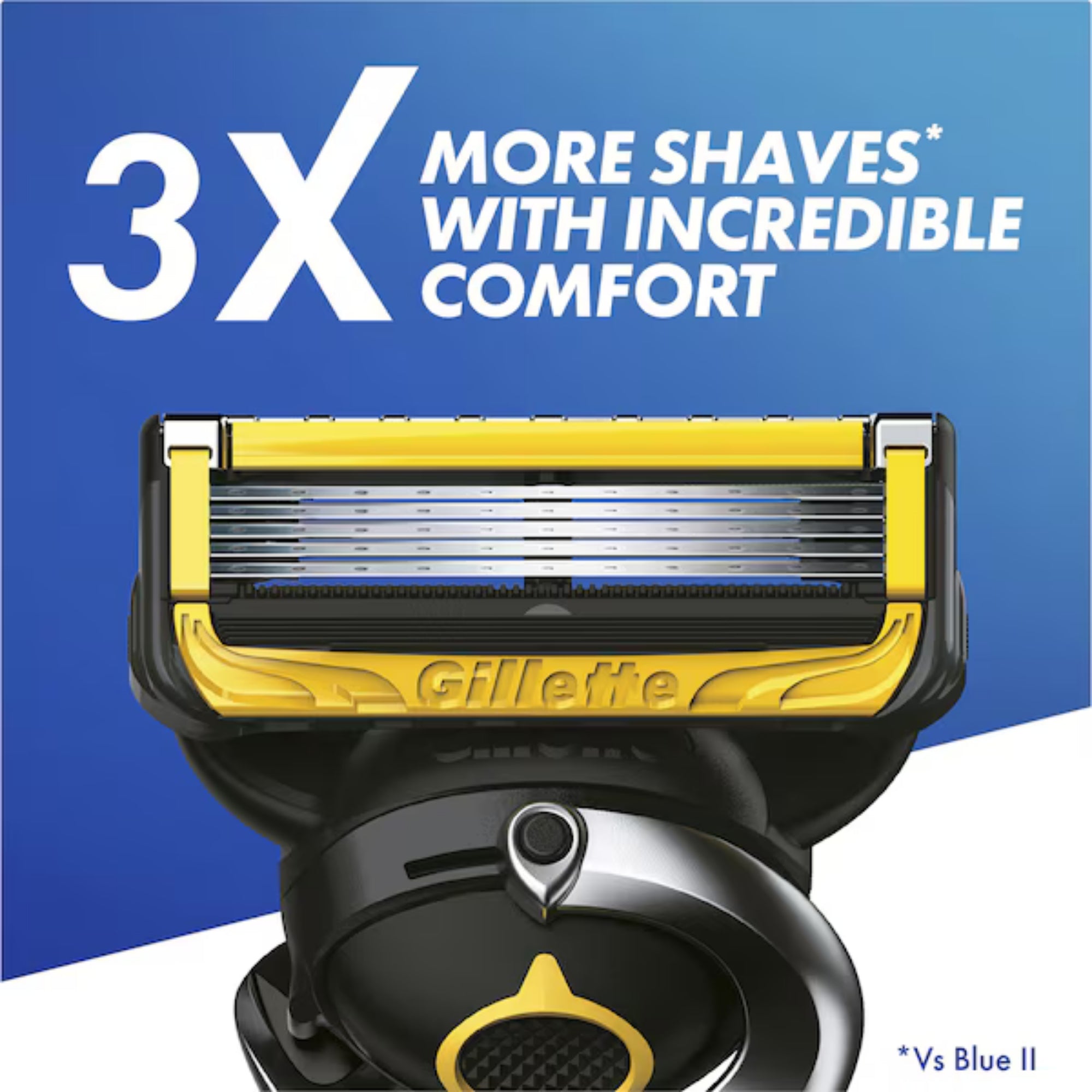 Gillette Pro Shield 5 Handle +2 Cartridges