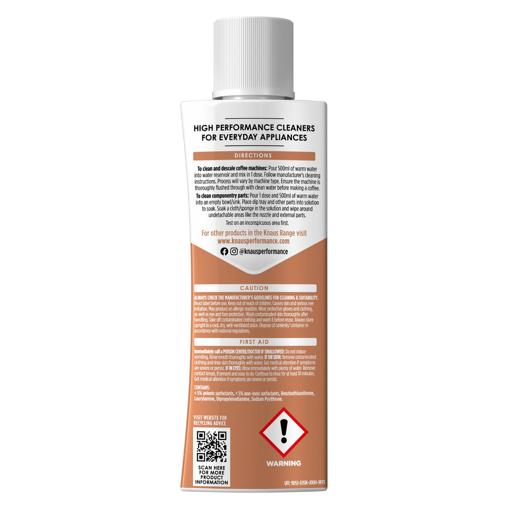 Knaus Coffee Machine Cleaner & Descaler 300ml x2
