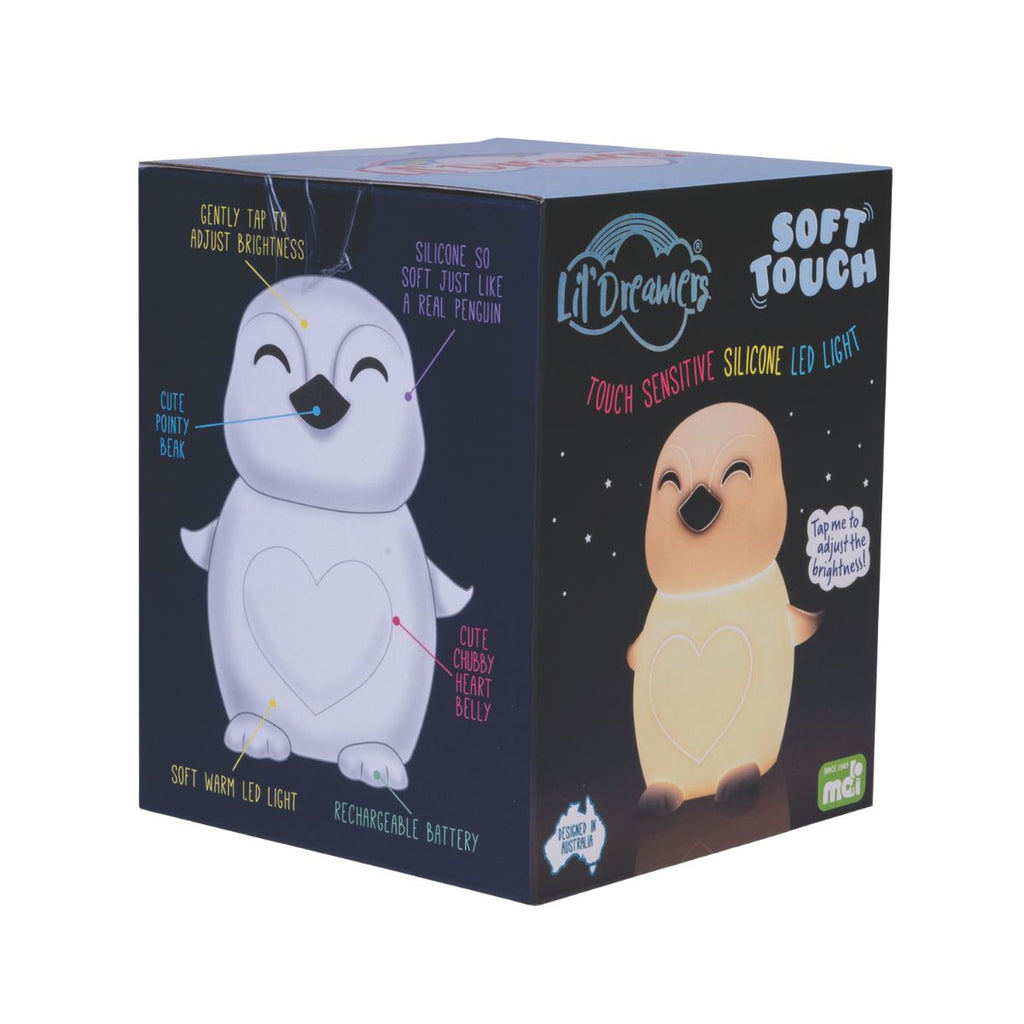 Lil' Dreamers Penguin Soft touch LED Light