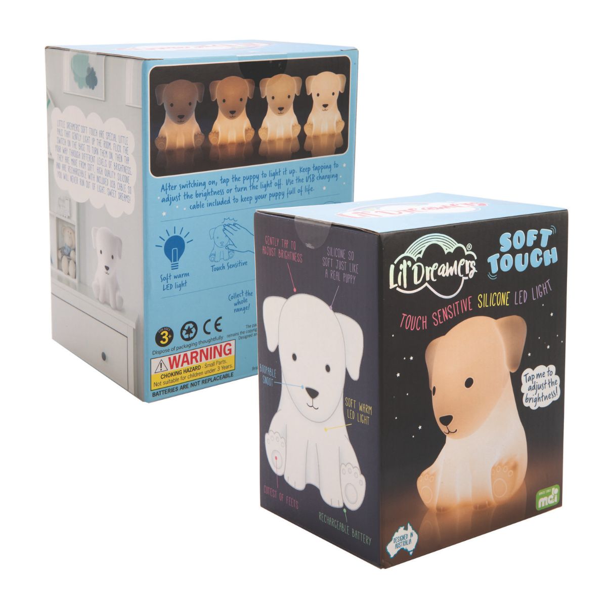 Lil' Dreamers Dog Soft Touch LED Light