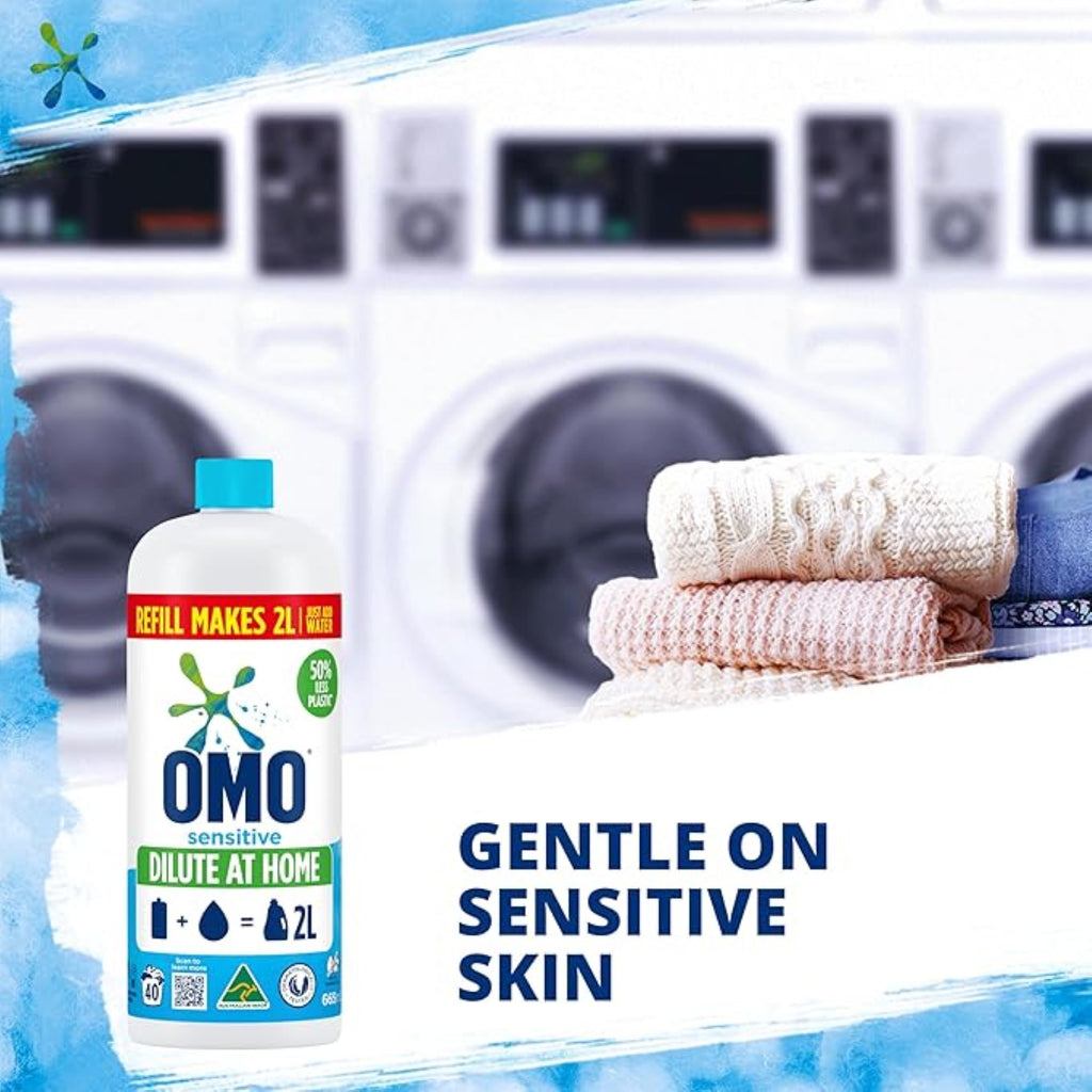 OMO Sensitive Laundry Liquid 665mL