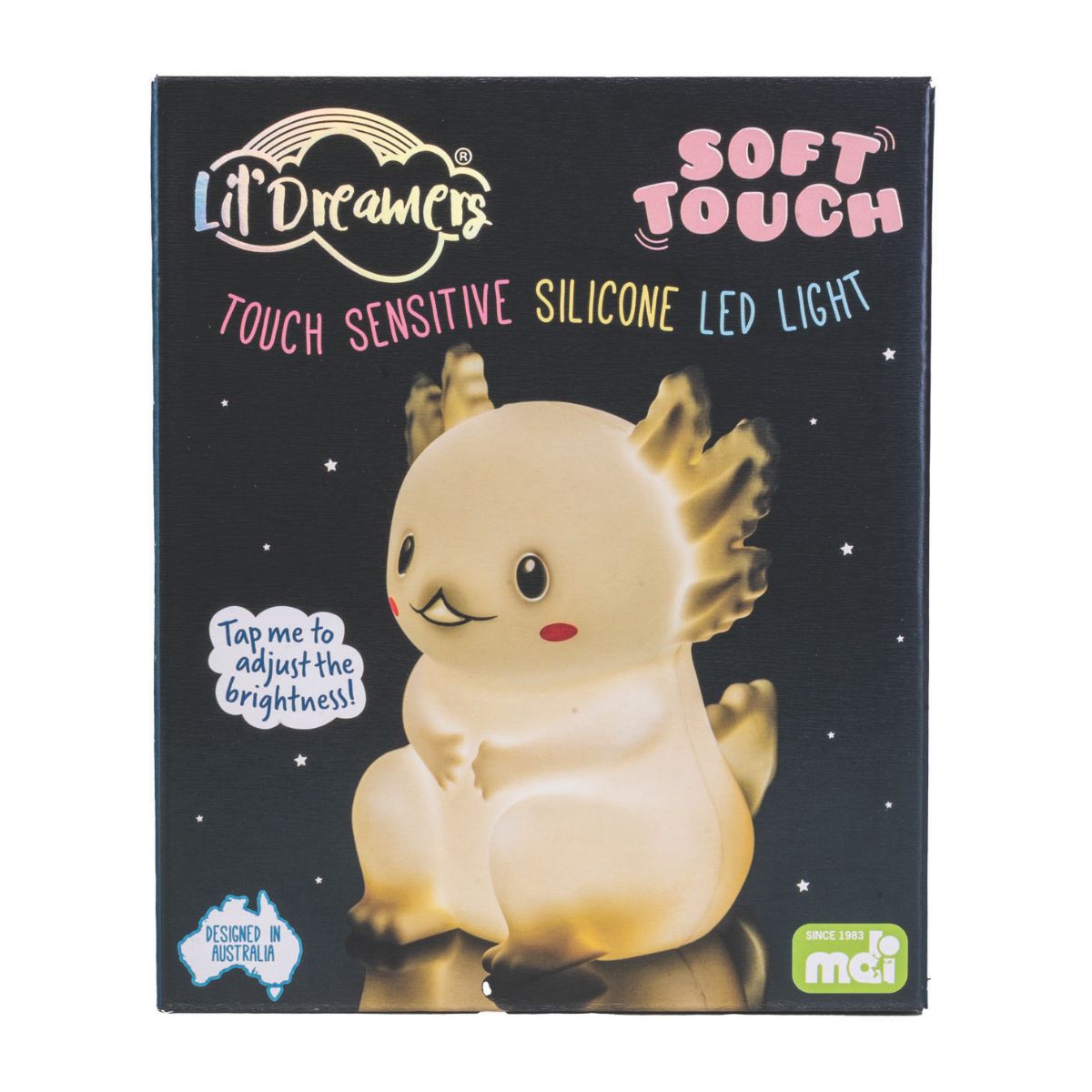 Lil' Dreamers Axolotl Soft Touch LED Light