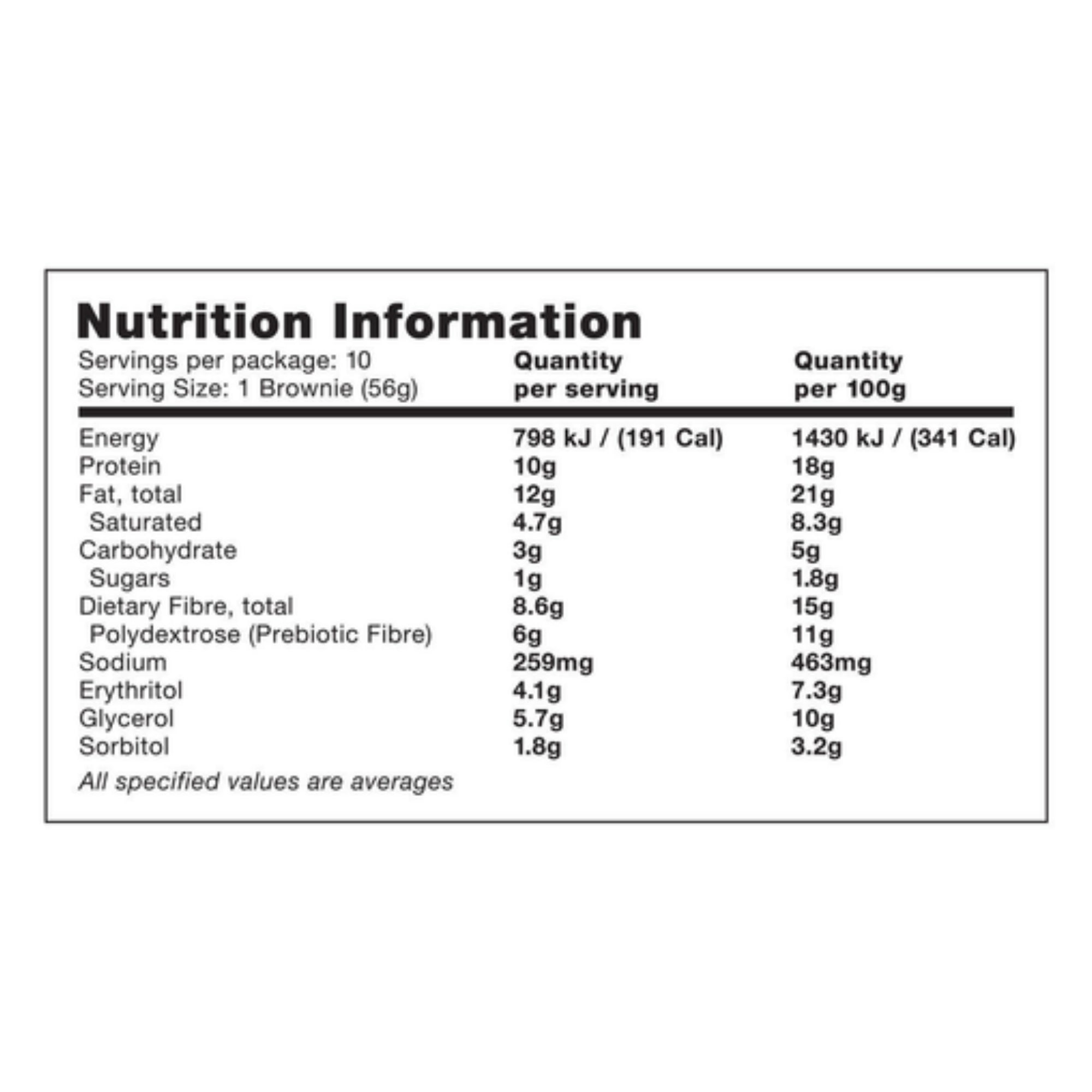 Quest Bake Shop Brownie Protein Bars 10x56g x2