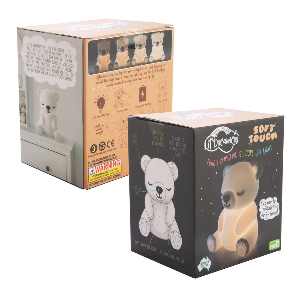 Lil' Dreamers Bear Soft Touch LED Light