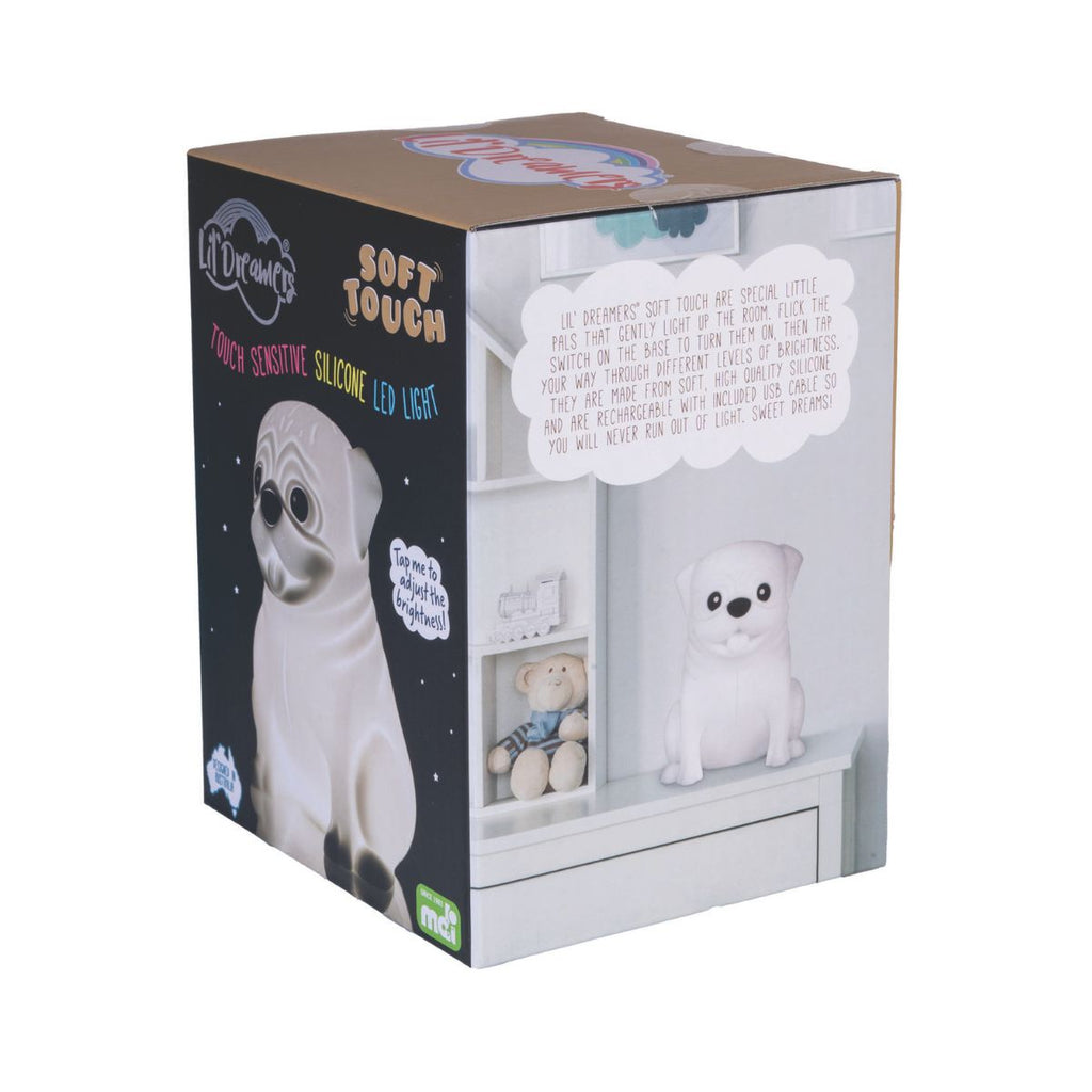 Lil' Dreamers Pug Soft Touch LED Light