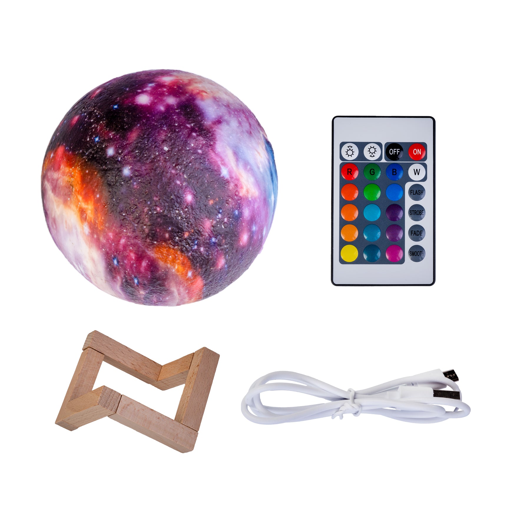 Lil' Dreamers Touch Lamp Galaxy Moon