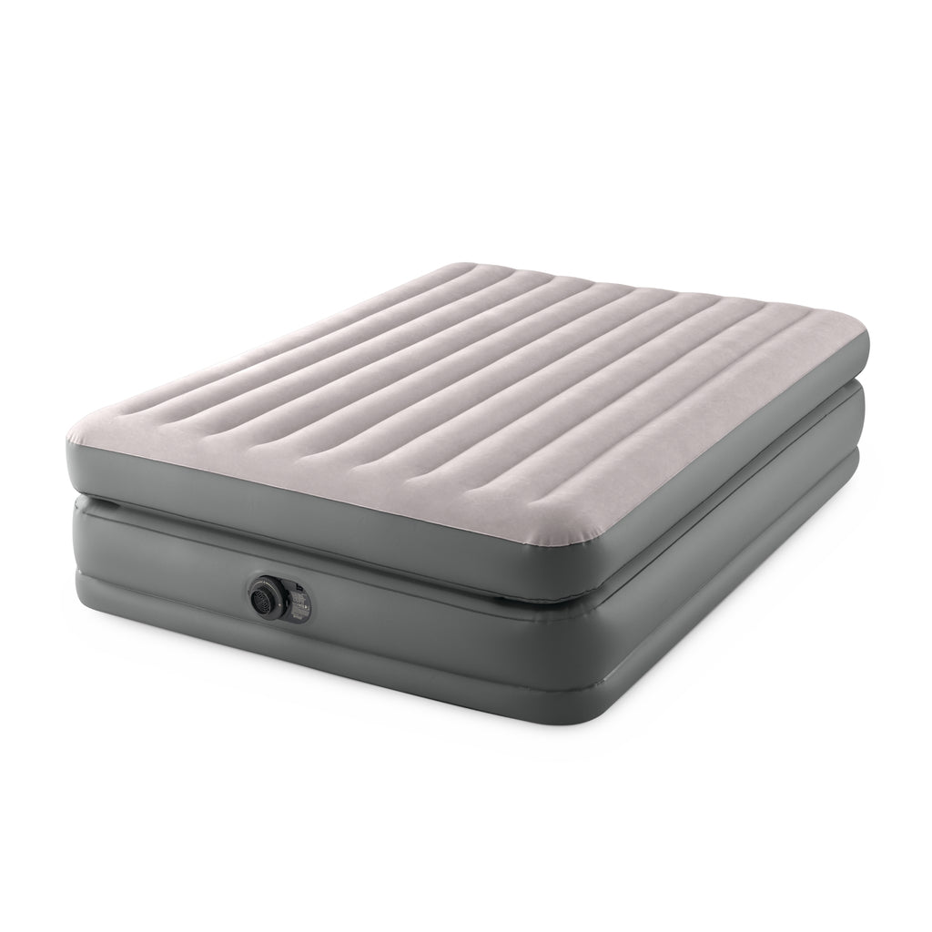 Intex Queen Comfort Elevated Airbed W/ Fiber-Tech