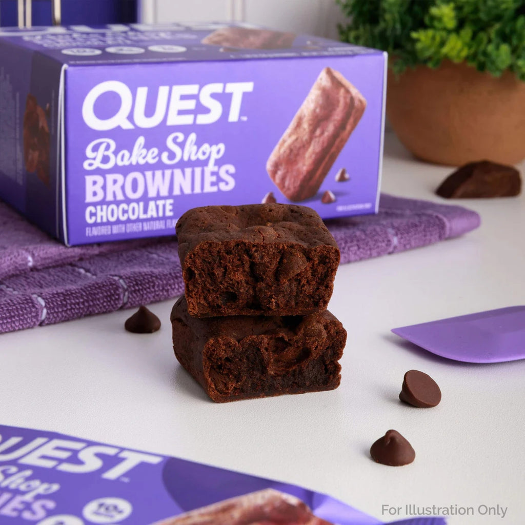 Quest Bake Shop Brownie Protein Bars 10x56g