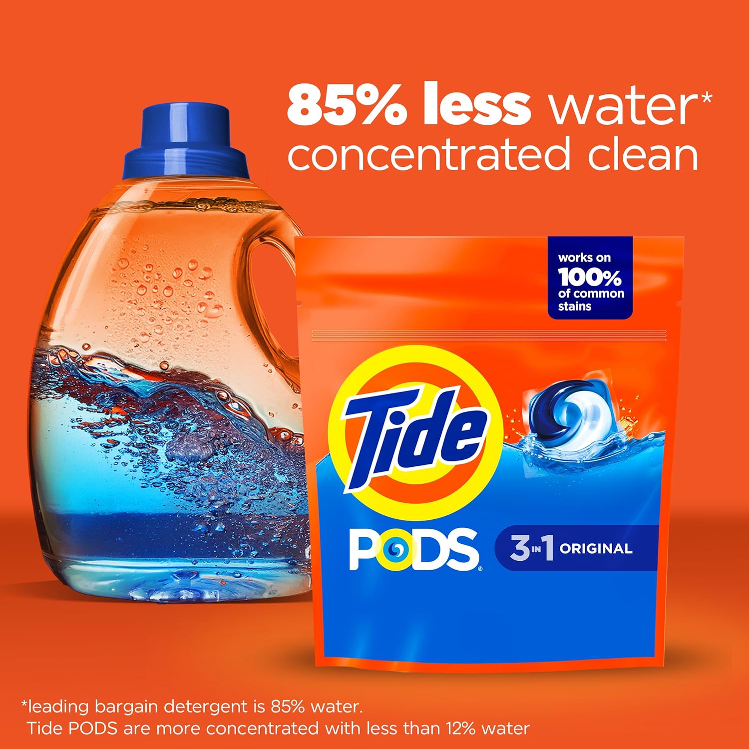 Tide 3 in 1 Original x 96 Laundry Pods