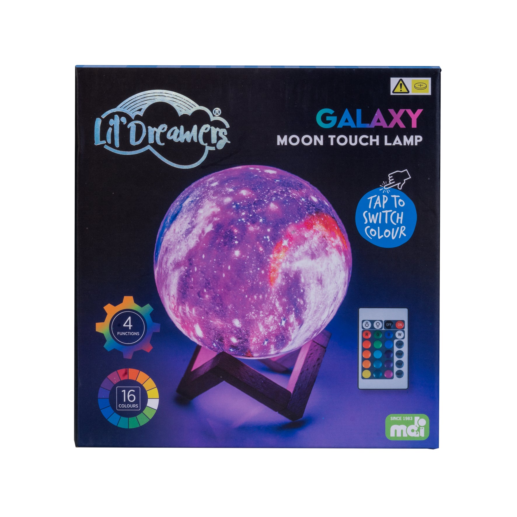 Lil' Dreamers Touch Lamp Galaxy Moon