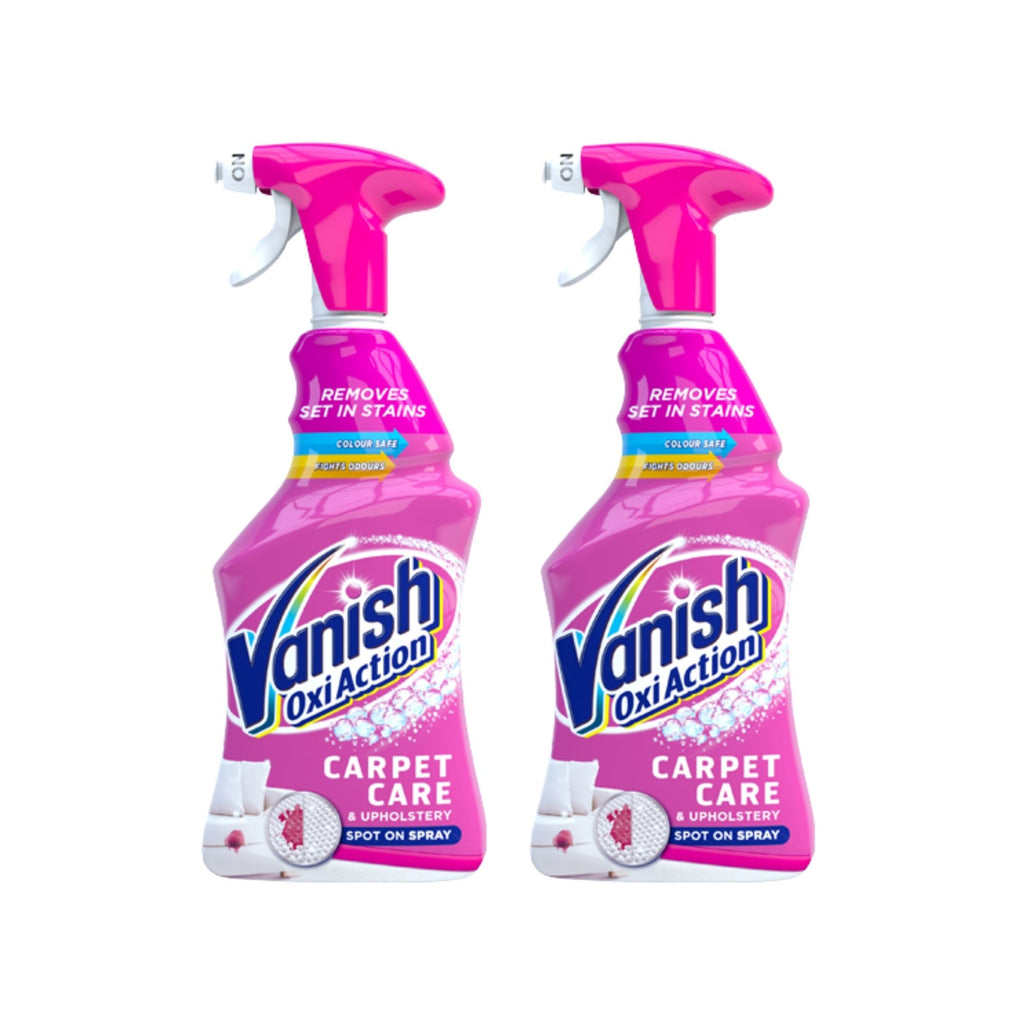 Vanish Oxi Action 500ml Carpet & Upholstery Stain Remover x2