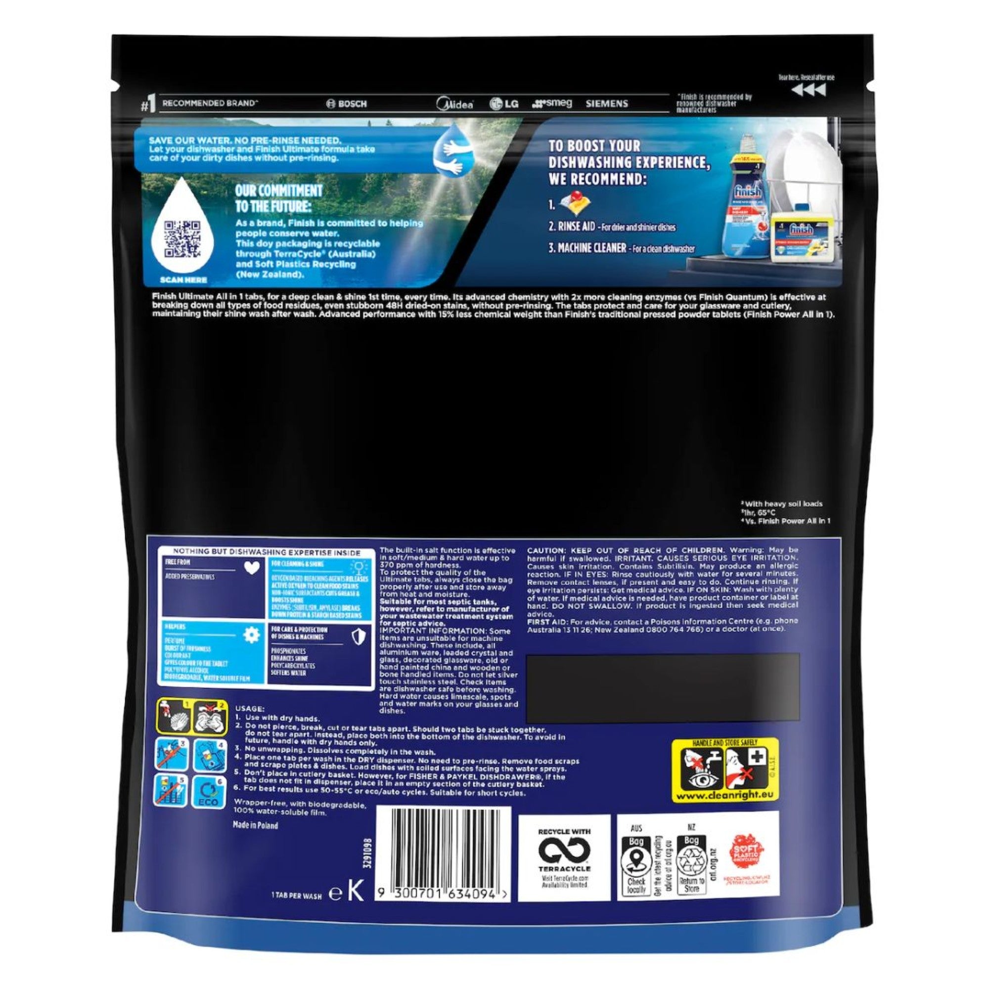 Finish Ultimate x 255 Dishwasher Tablets