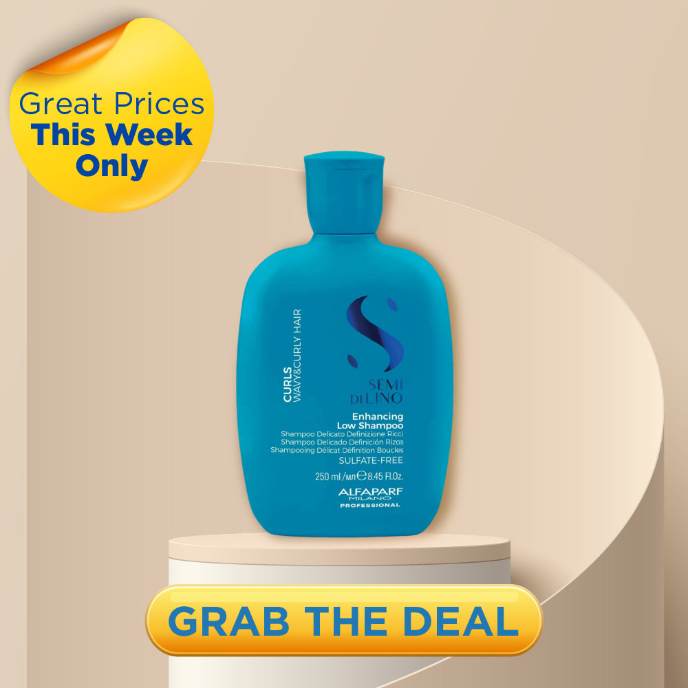 Alfaparf Milano 250ml Semi Di Lino Curls Enhancing Low Shampoo