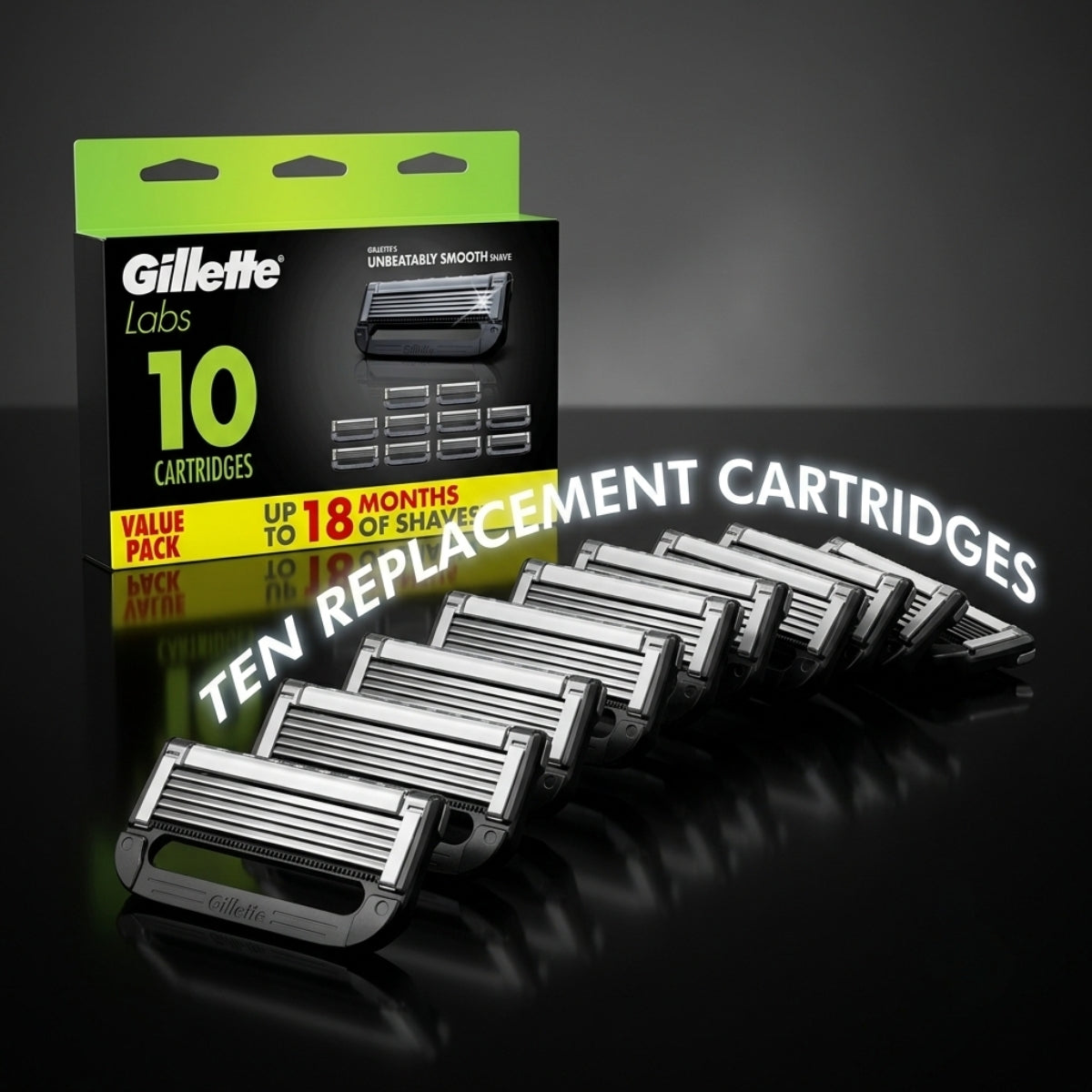 Gillette Labs Cartridges 10pk