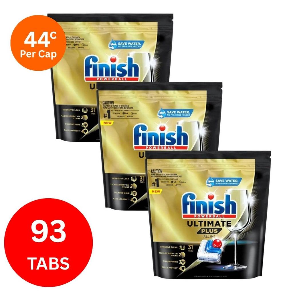 Finish Ultimate Plus 124 Dishwasher Tablets